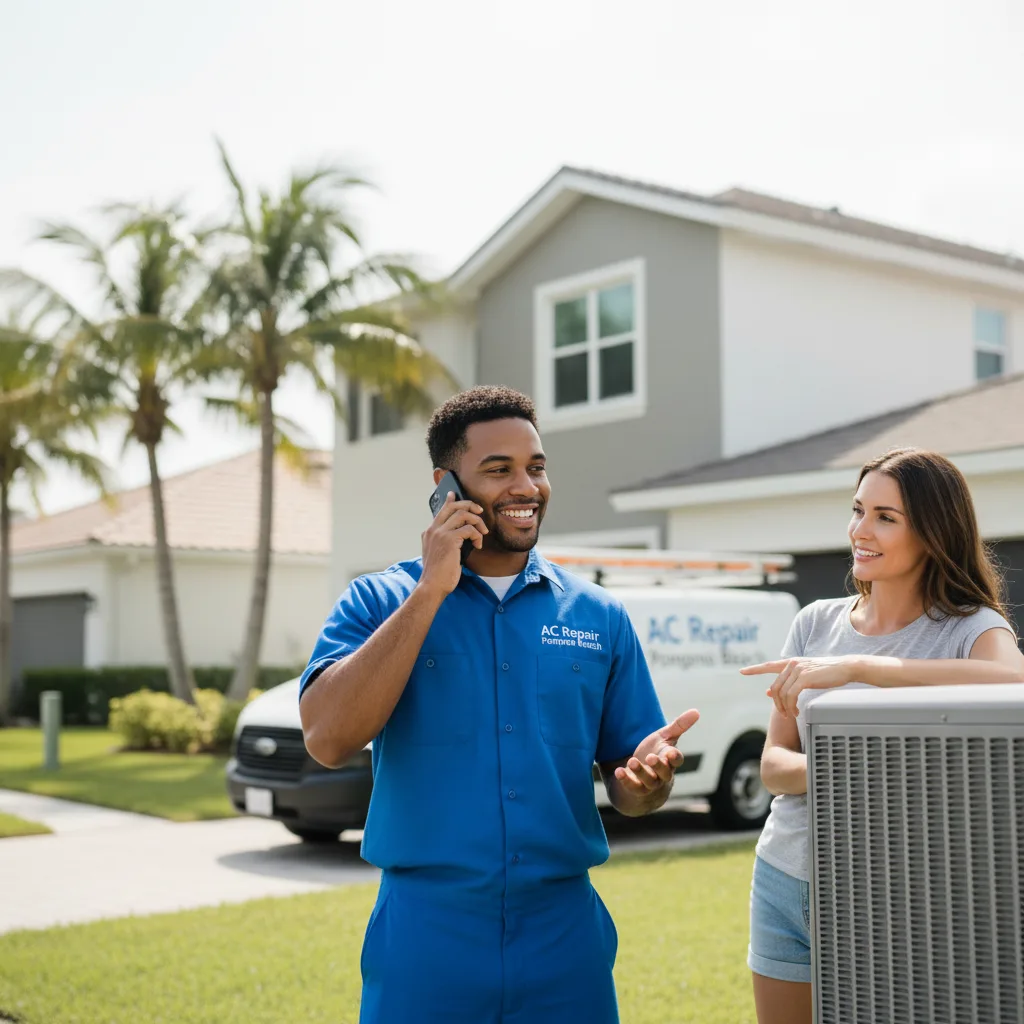 AC Repair Pompano Beach customer support in Boyers